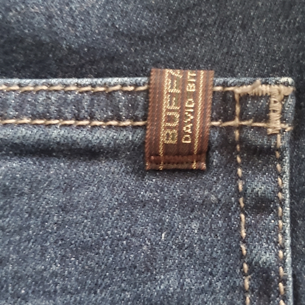 Buffalo David Bitton Jackson Dark Blue Denin Straigth Leg STRETCH Size 38x30. - Picture 12 of 14